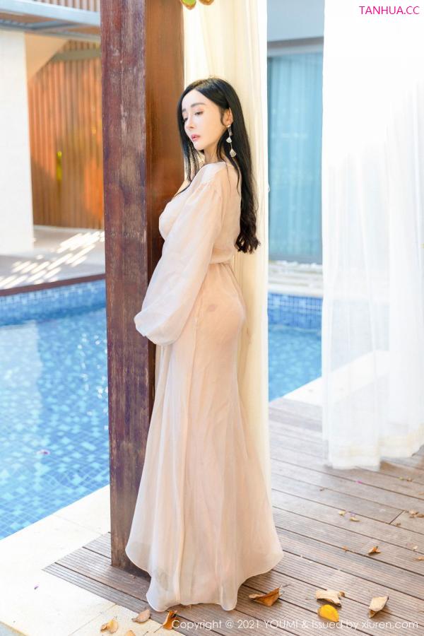 允薾  [YOUMI]高清写真图 2021.04.19 VOL.631 允薾第40张图片